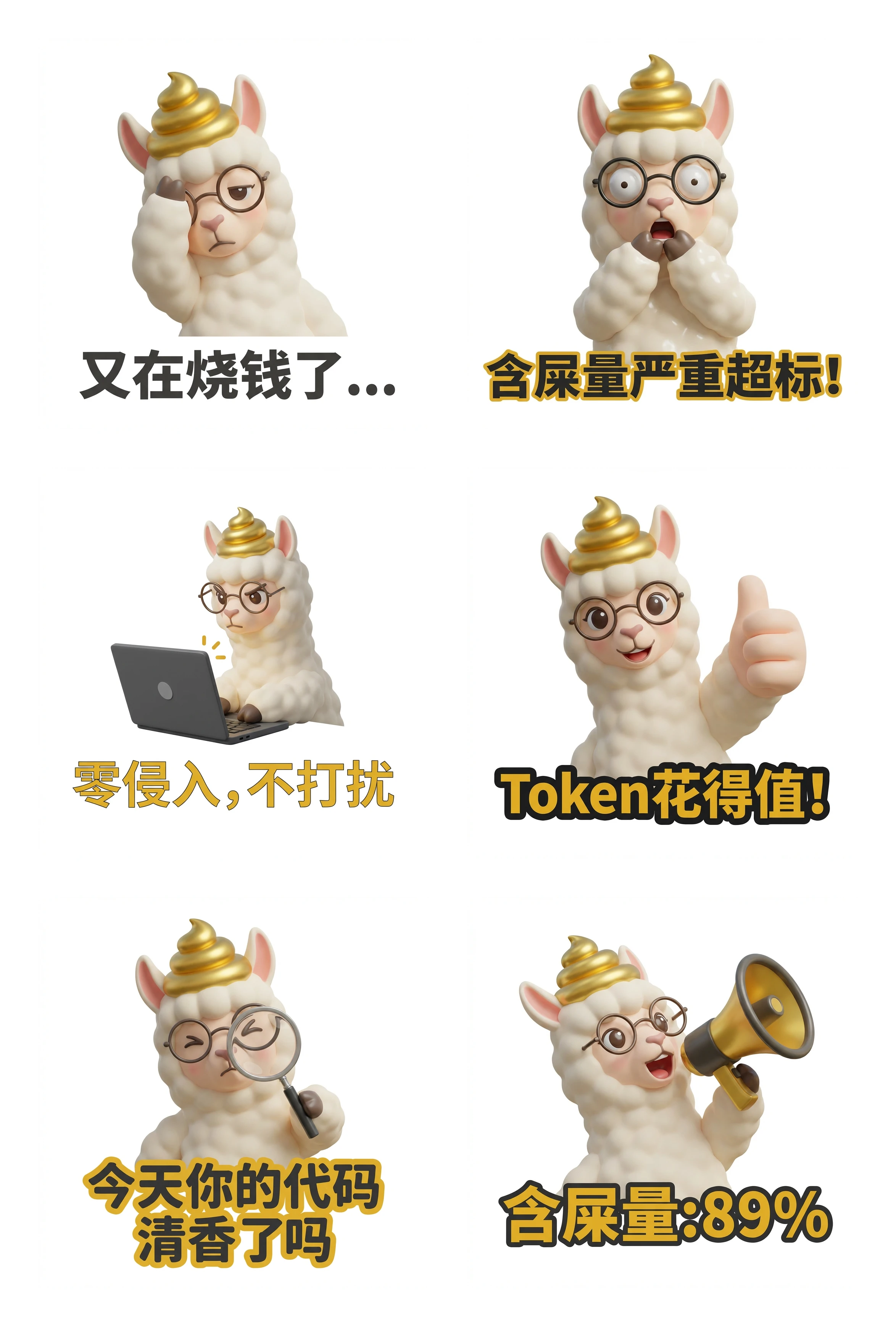 STOI 黑客松现场贴纸物料